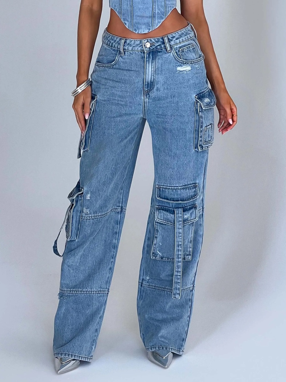 Babyboo Brooklyn Cargo Jeans SZ M